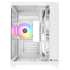 XTREME S270W WITH 3 ARGB FAN TEMPERED GLASS WHITE CASE